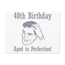 Hilarious 40th Birthday Gifts postcards by birthdaygifts Hilarious 40th Birthday Gifts postcards