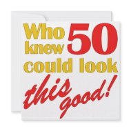 HIlarious 50th Birthday Party Invitations invitation