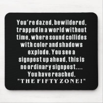 Hilarious 50th Birthday t-shirts and gifts! Mouse Pad