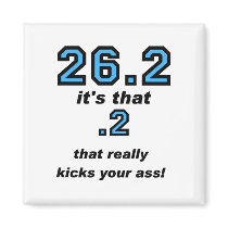 Hilarious and funny marathon magnets