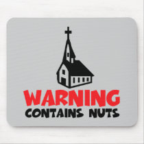 Hilarious atheist mousepad