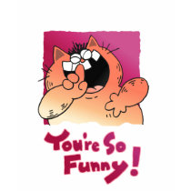 Hilarious Cartoon Cat | Hilarious Cartoon Animal t-shirts
