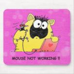 Hilarious Cat & Mouse Pad, Funny Cartoon Mousepad Hilarious Cat & Mouse Pad, Funny Cartoon Mousepad