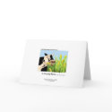 Hilarious Cow Greeting Card by beardiethor123 Hilarious Cow Greeting Card