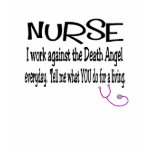 Hilarious Death Angel Nursing T-shirt