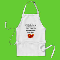 Hilarious manly BBQ apron by jaceyevans Hilarious manly BBQ apron