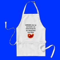 Hilarious manly BBQ apron