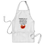 Hilarious manly BBQ apron