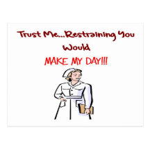 Hilarious Nurse Gifts Postcards