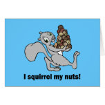Hilarious squirrel cards