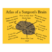 Hilarious Surgeon Gifts Postcard