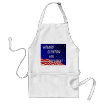 Hilary Clinton For President Night Sky Apron