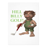 Hill Billy Golf Custom Invite