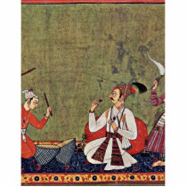 Hill Leaders (Punjab Hills) And Harp Players By In Photo Cutout