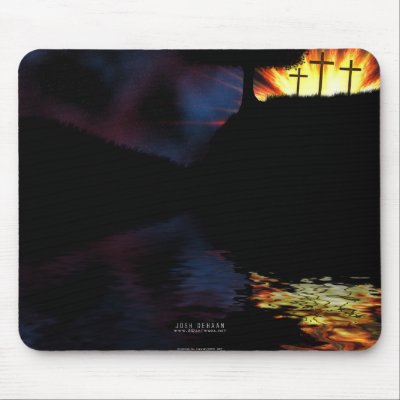 Hill Top Truth Mouse Mat by 3dartwork