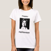 hillary2, Happy, Halloween t-shirts