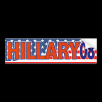 HILLARY 08 bumper stickers