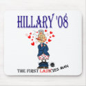 Hillary '08 Mousepad