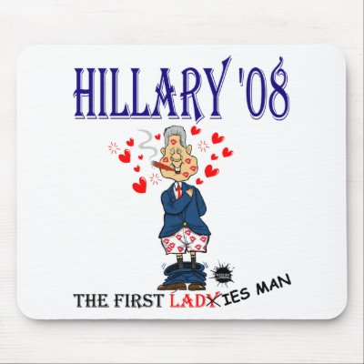 Hillary '08 Mousepad by ScottNychay