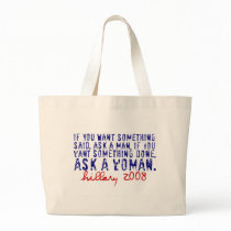 Hillary 08 Tote Bag