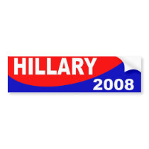 hillary 2008 bumper stickers by WanderingWomyn hillary 2008 bumper stickers