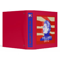 Hillary 2012 Avery Binder