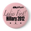 Hillary 2012 buttons