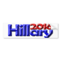 Hillary 2016 bumper stickers