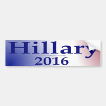 Hillary 2016 bumper stickers