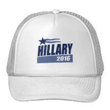 HILLARY 2016 CAMPAIGN BANNER.png Mesh Hats