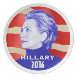 Hillary 2016 Plate
