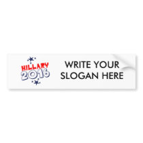 HILLARY 2016.png Bumper Stickers