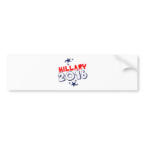 HILLARY 2016.png Bumper Stickers