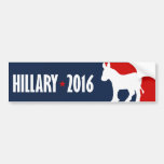 HILLARY 2016 SPORTBUMPER -.png Bumper Sticker