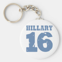 HILLARY 2016 UNIFORM DISTRESSED -.png Key Chain