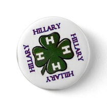 Hillary 4H Button by elfyboy Hillary 4H Button