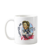 Hillary Breaks Village Mug