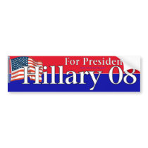 Hillary bumper stickers