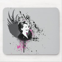 hillary clinton 08. hi-fi. v3. mousepads by asyrum hillary clinton 08. hi-fi. v3. mousepads