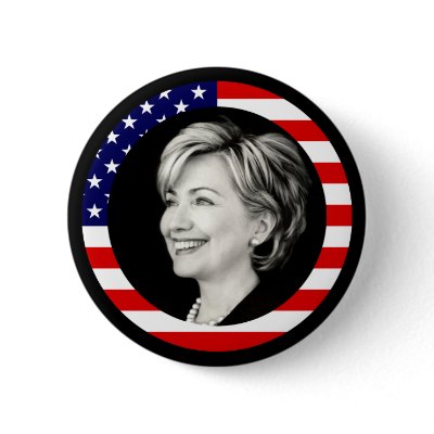 hillary clinton 08. us flag. picturesque. pin by asyrum