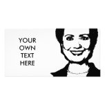 Hillary Clinton 1 Photo Card