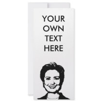 Hillary Clinton 1 rack cards