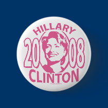 Hillary Clinton 2008  Button  buttons