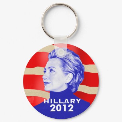 Hillary Clinton 2012 Keychain by samappleby