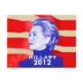 Hillary Clinton 2012 Postcard