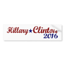 Hillary Clinton 2016 bumper stickers by worldsfair Hillary Clinton 2016 bumper stickers