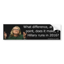 Hillary Clinton 2016 Bumper Sticker