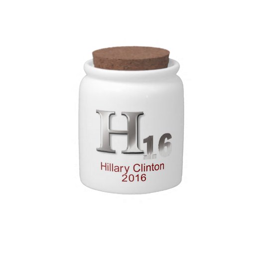 Hillary Clinton 2016 Candy Jar