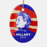Hillary Clinton 2016 Ornament