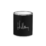 HILLARY CLINTON AUTOGRAPH -.png Coffee Mug